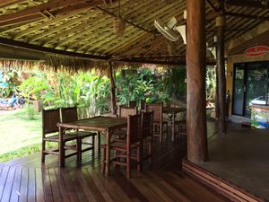 Seating area at Khaothong Terrace Resort & Restaurant in Krabi