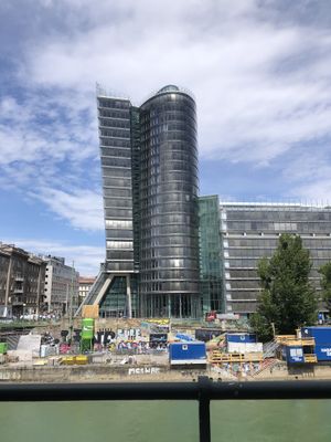 View from terrace   at KLYO in Vienna