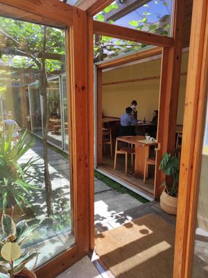 Entrance at GAO in Matosinhos