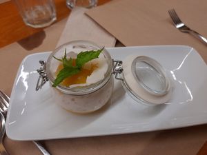 Tapioca pudding at GAO in Matosinhos