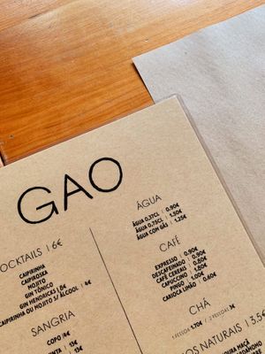   at GAO in Matosinhos