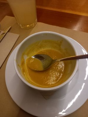 Creme de abóbora e Gengibre at GAO in Matosinhos