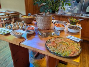 Cold Buffet at GAO in Matosinhos