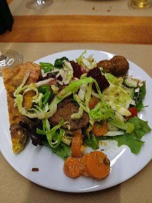 From the salad buffet at GAO in Matosinhos