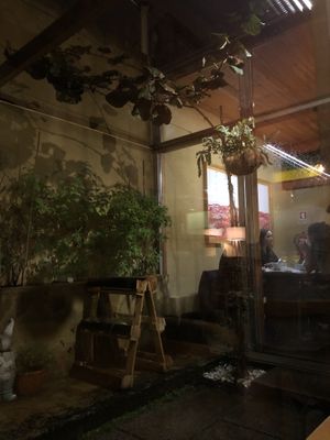 Outdoor space  at GAO in Matosinhos