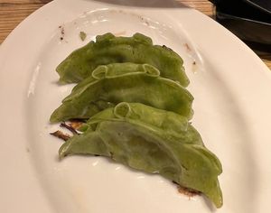   at Kakekomi Gyoza in Tokyo