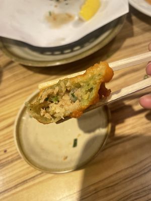   at Kakekomi Gyoza in Tokyo