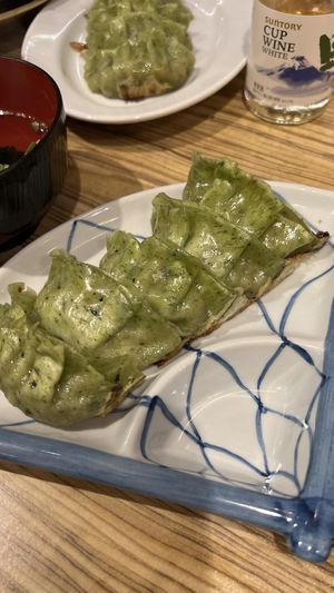   at Kakekomi Gyoza in Tokyo