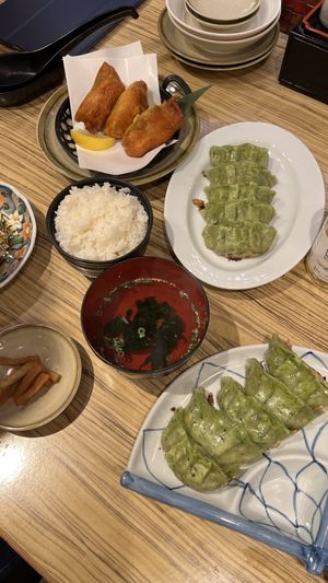   at Kakekomi Gyoza in Tokyo