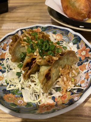  at Kakekomi Gyoza in Tokyo