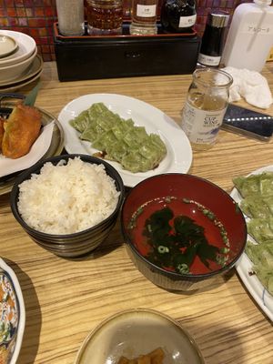   at Kakekomi Gyoza in Tokyo