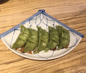   at Kakekomi Gyoza in Tokyo