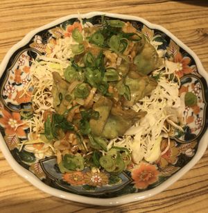   at Kakekomi Gyoza in Tokyo