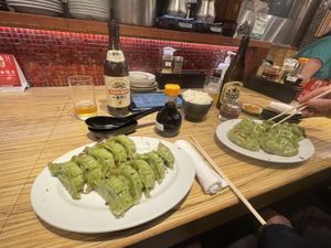   at Kakekomi Gyoza in Tokyo