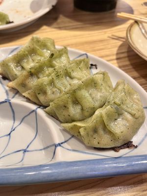   at Kakekomi Gyoza in Tokyo
