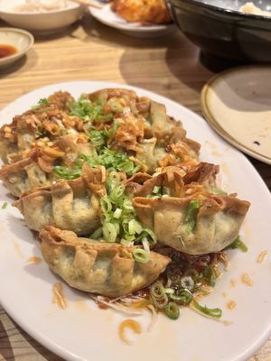   at Kakekomi Gyoza in Tokyo