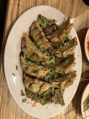 Fried at Kakekomi Gyoza in Tokyo
