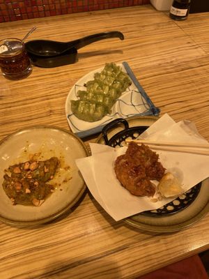 I already ate 2 pieces, couldn’t help myself  at Kakekomi Gyoza in Tokyo