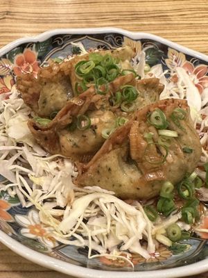   at Kakekomi Gyoza in Tokyo