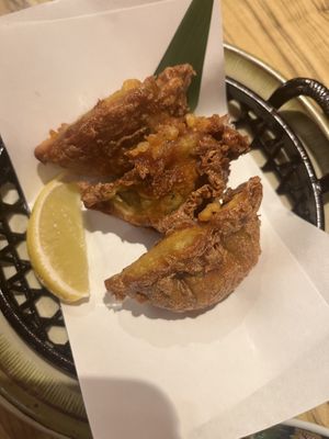   at Kakekomi Gyoza in Tokyo