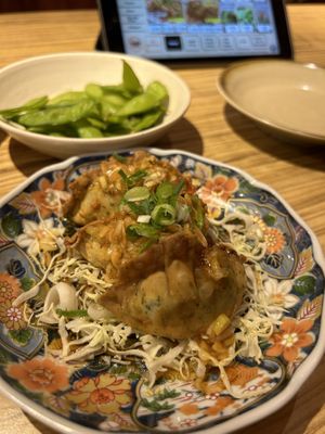   at Kakekomi Gyoza in Tokyo