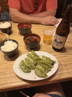   at Kakekomi Gyoza in Tokyo
