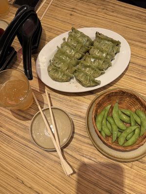   at Kakekomi Gyoza in Tokyo