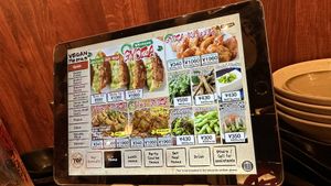   at Kakekomi Gyoza in Tokyo