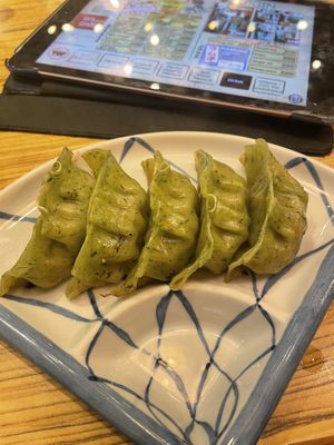   at Kakekomi Gyoza in Tokyo