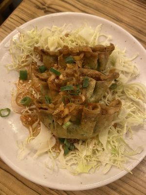 Good Vegan Gyoza   at Kakekomi Gyoza in Tokyo