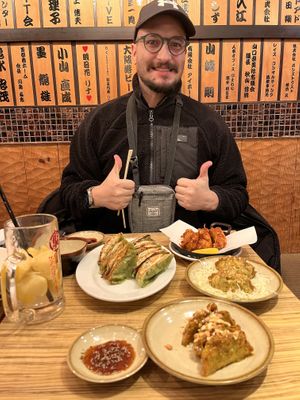   at Kakekomi Gyoza in Tokyo