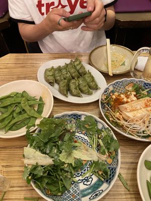   at Kakekomi Gyoza in Tokyo