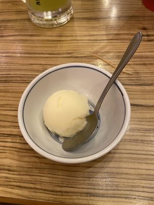 Sorbet  at Kakekomi Gyoza in Tokyo