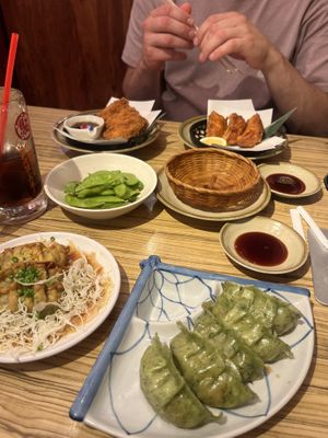   at Kakekomi Gyoza in Tokyo