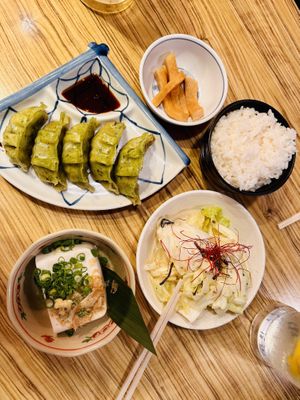   at Kakekomi Gyoza in Tokyo
