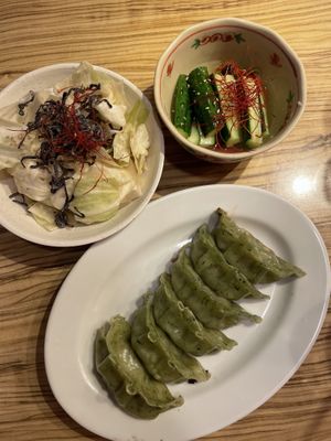   at Kakekomi Gyoza in Tokyo