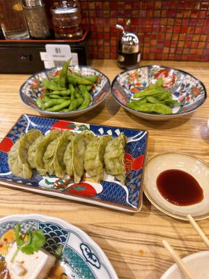   at Kakekomi Gyoza in Tokyo