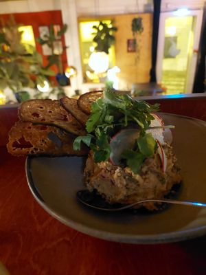 not a tartare at Flores Da Pampa in Lisbon