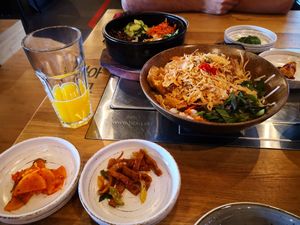 Vietnamesische Nudeln mit Tofu und Gemüse at Yumira in Munich