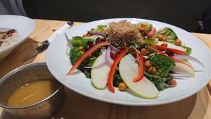 Quinoa salads at Abracado in Hanoi