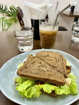 BLT Sandwich  at Abracado in Hanoi
