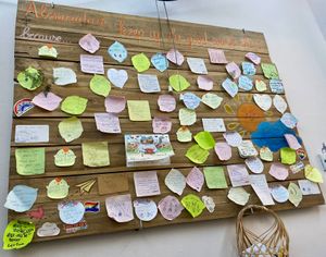 Messages from visitors at Abracado in Hanoi