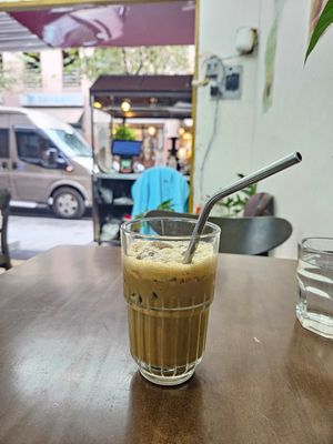 Cafe sua da! at Abracado in Hanoi