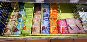 some chocolates 1,99€ #Veganuary at Alnatura - Venloer in Cologne