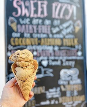 Coffee crunch bar at Sweet Izzy in Harwich Port