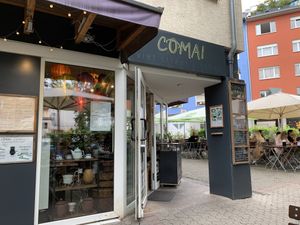 Easy to find in the middle of Berger Strasse. at COMAI - Berger Str in Frankfurt