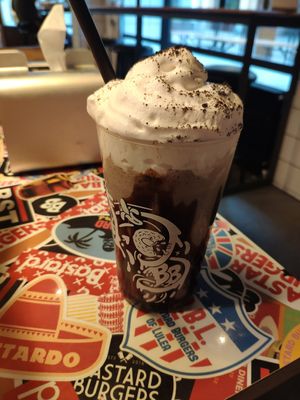 Oreo milkshake at Bastard Burgers - Östra Hamngatan in Gothenburg