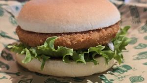 No chicken burger at Bastard Burgers - Östra Hamngatan in Gothenburg