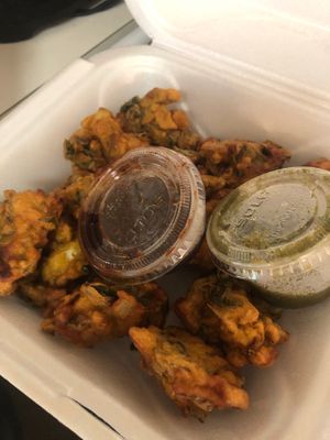 Pakora  at Royal India in Raleigh