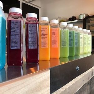 Cold Pressed Juices Made Daily  at Juice Bar & Co in Smithfield